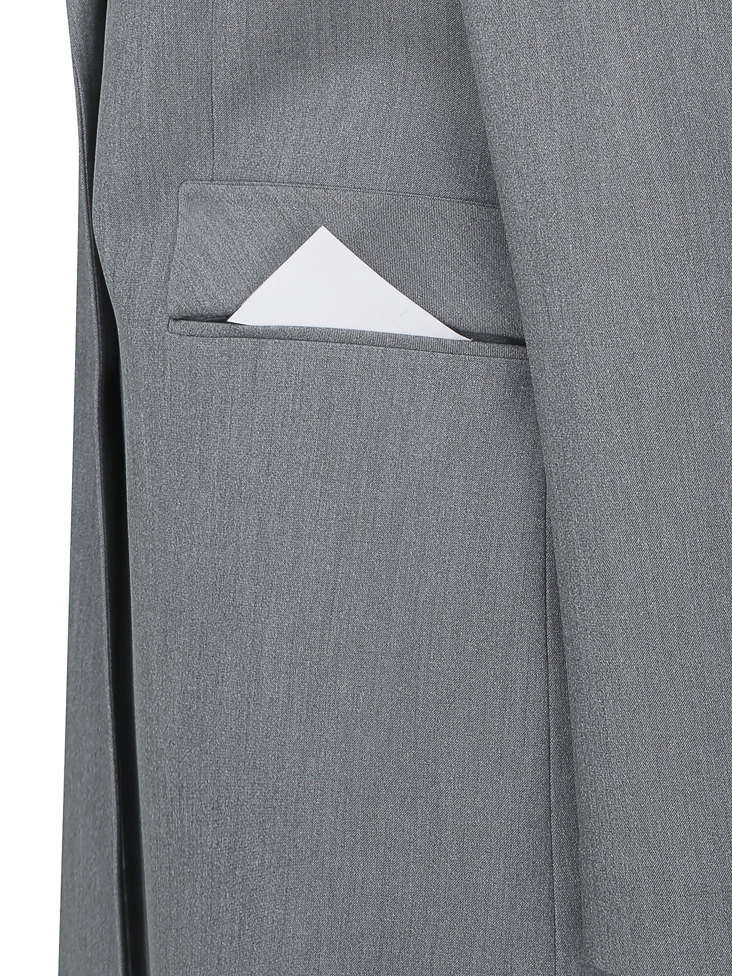 테일러드 싱글 투버튼 재킷 (MELANGE GREY)