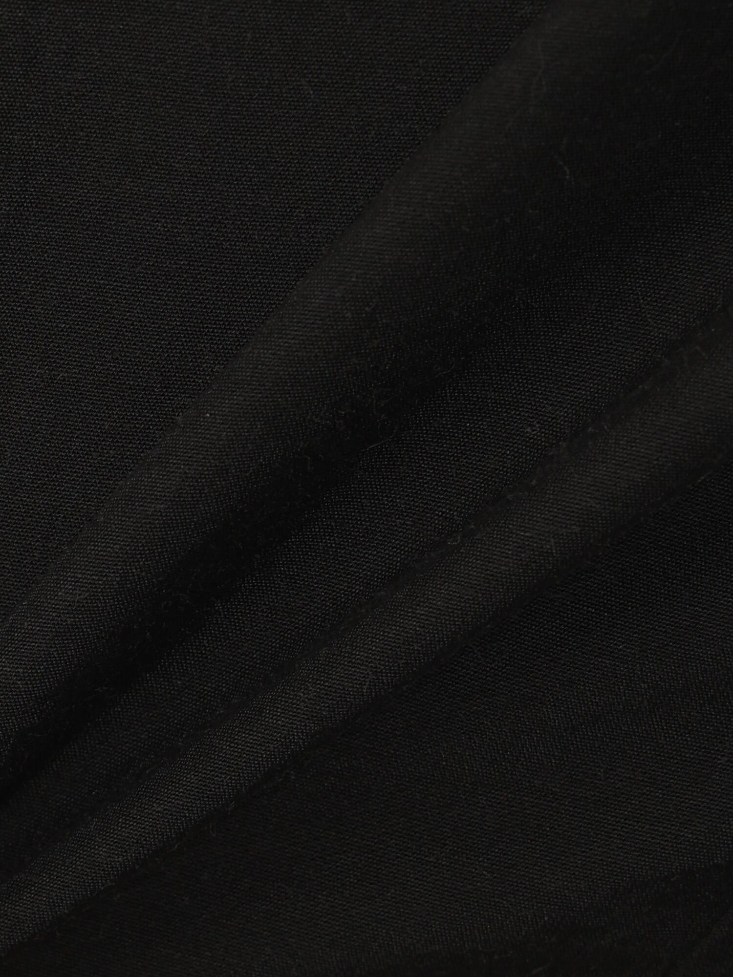 타이 라운드넥 롱 원피스 (BLACK)