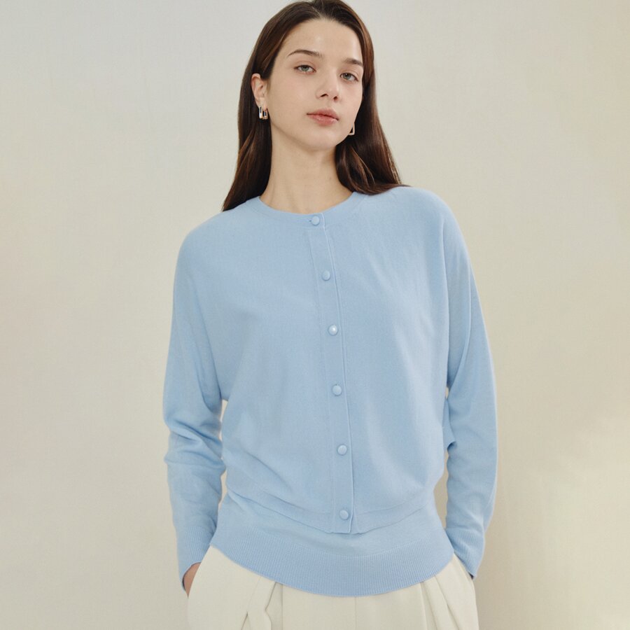 울 인사이드 풀오버 (SKY BLUE)