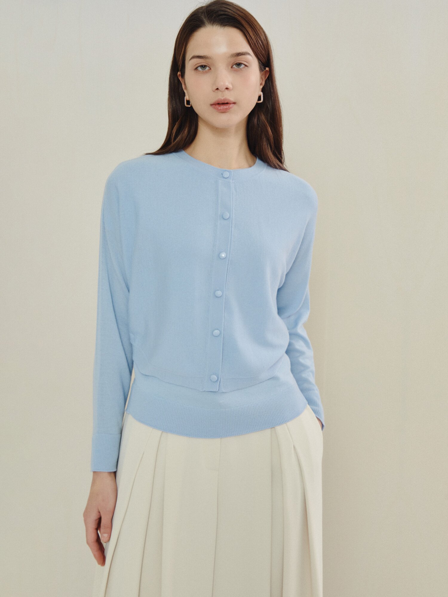 울 인사이드 풀오버 (SKY BLUE)