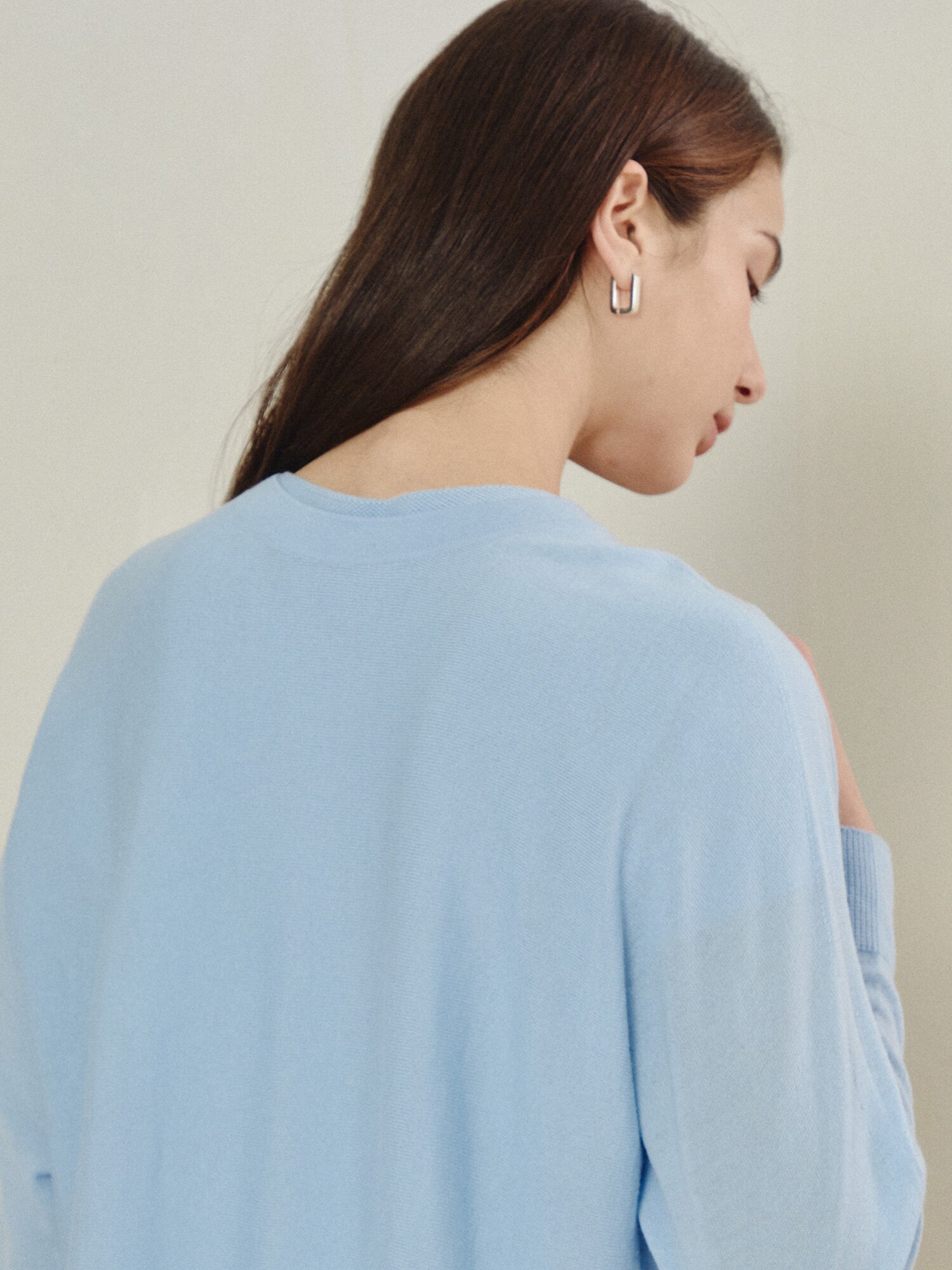 울 인사이드 풀오버 (SKY BLUE)