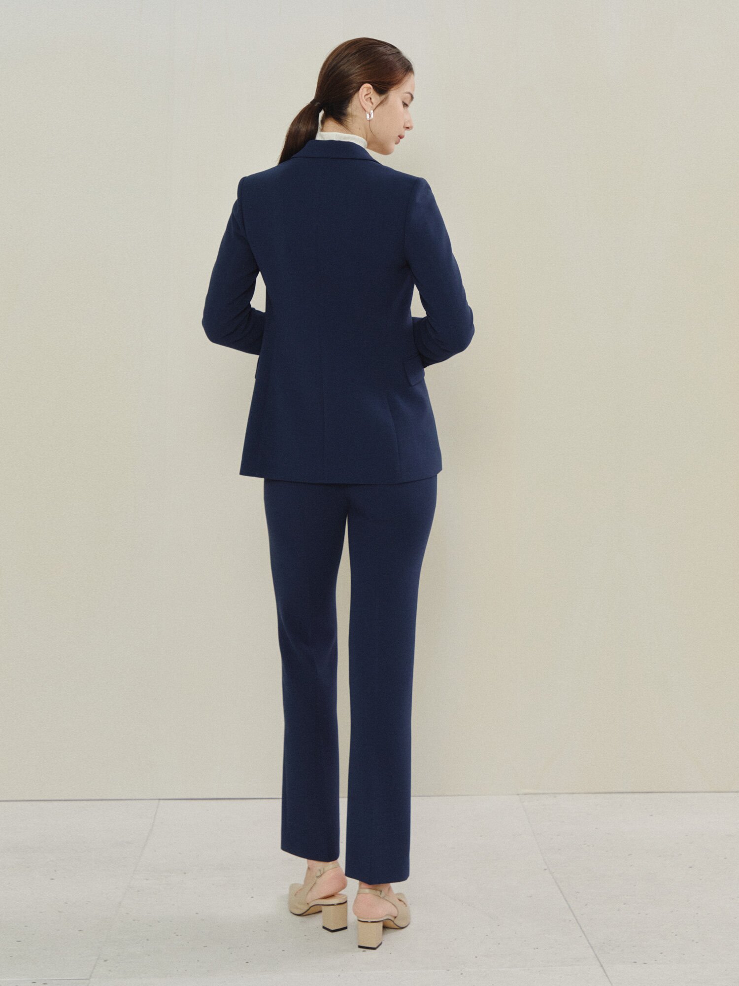 데일리 포멀 싱글 재킷 (NAVY)