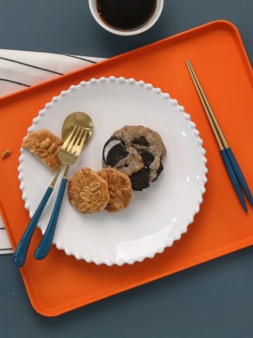 보겐 몽블랑 스완 키즈 수저세트 (골드)