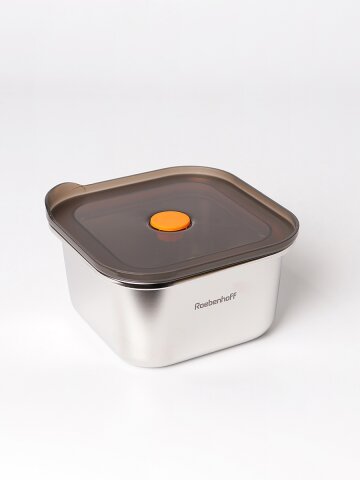 레벤호프 스텐 316 밀폐용기 정사각 800ml 전자렌지 반찬 통 사각 원형 바트