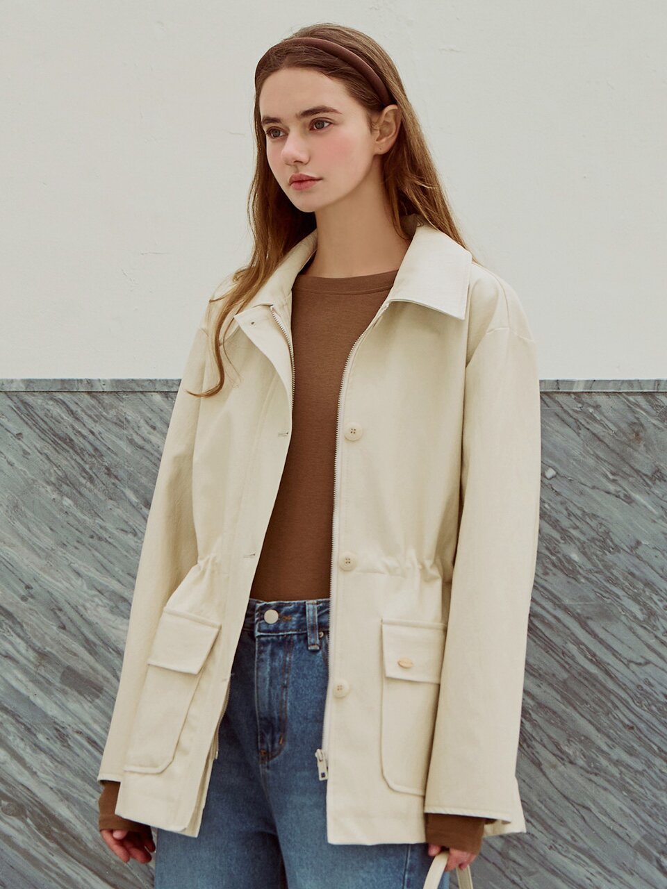 [3차] Bay leather jacket_2 Colors