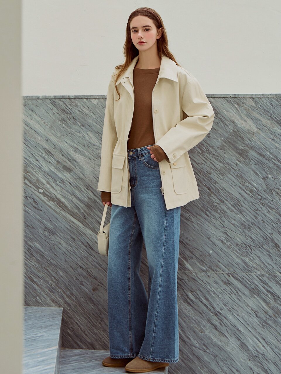 [3차] Bay leather jacket_2 Colors