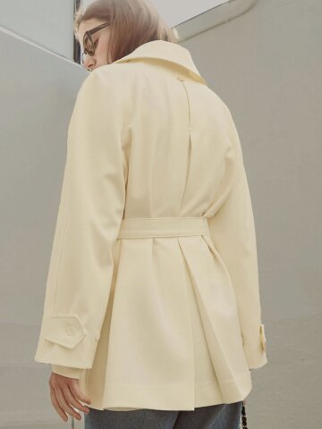 Muir belt half trench jacket_2 Colors