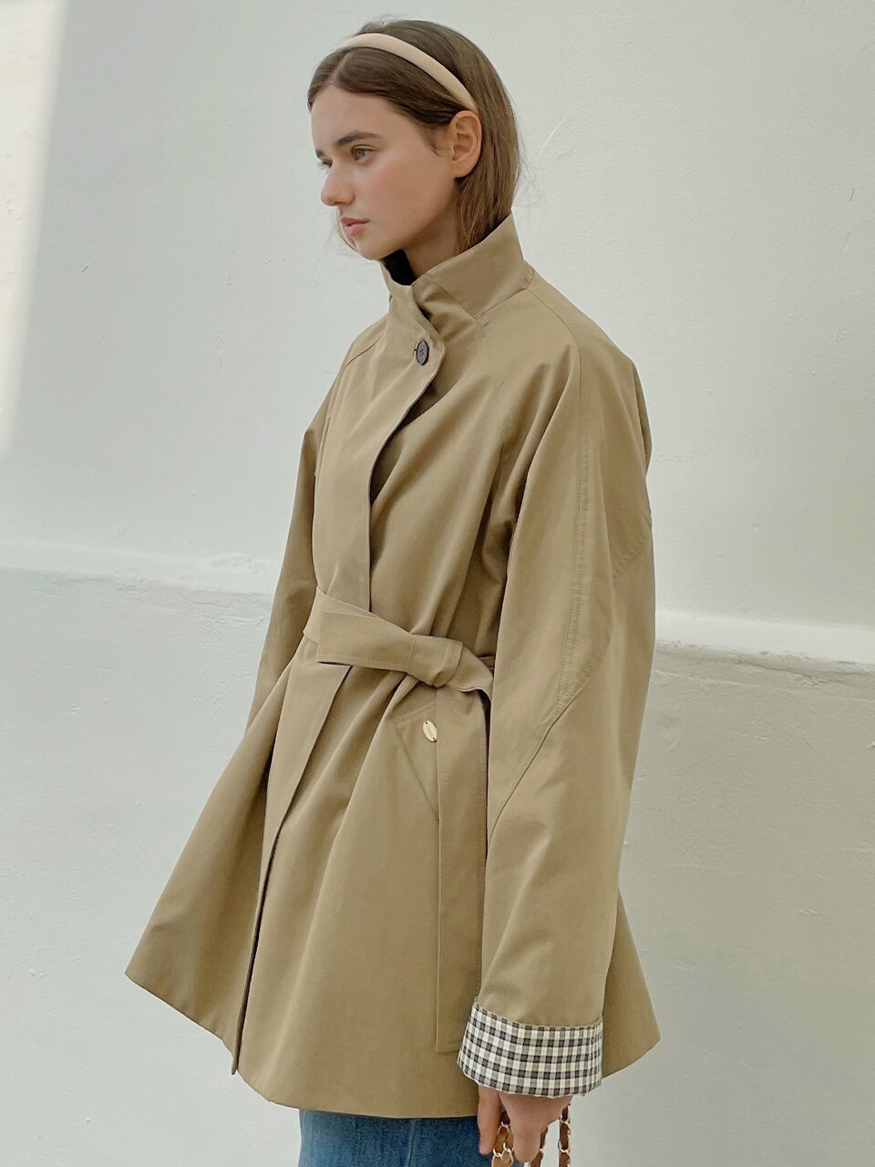 A line half jacket_2 Colors