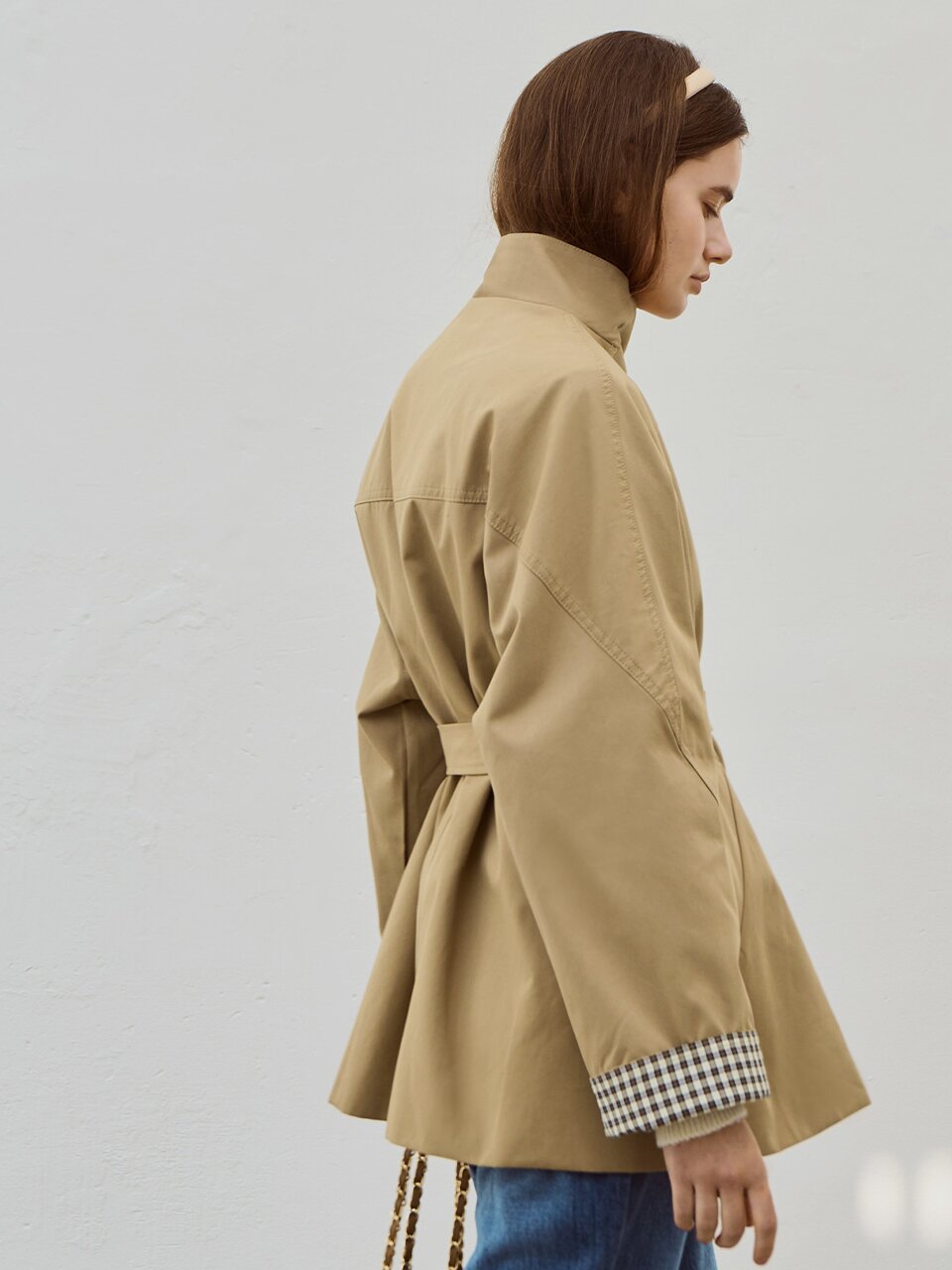 A line half jacket_2 Colors