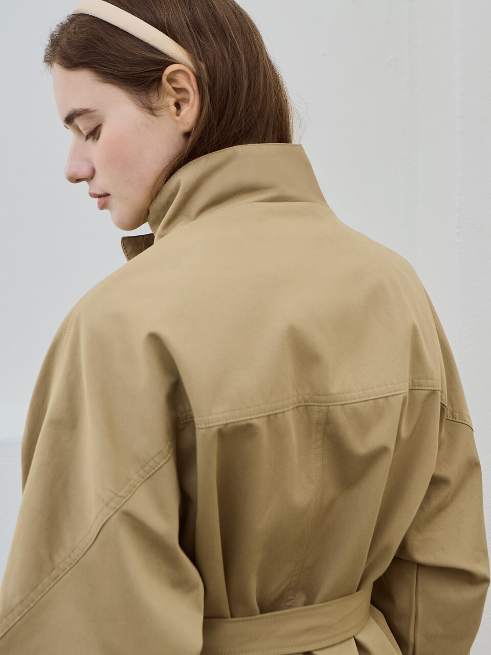 A line half jacket_2 Colors