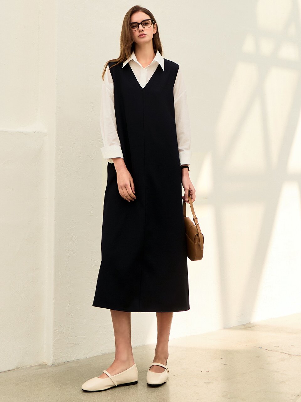 Pure line maxi dress_2 Colors