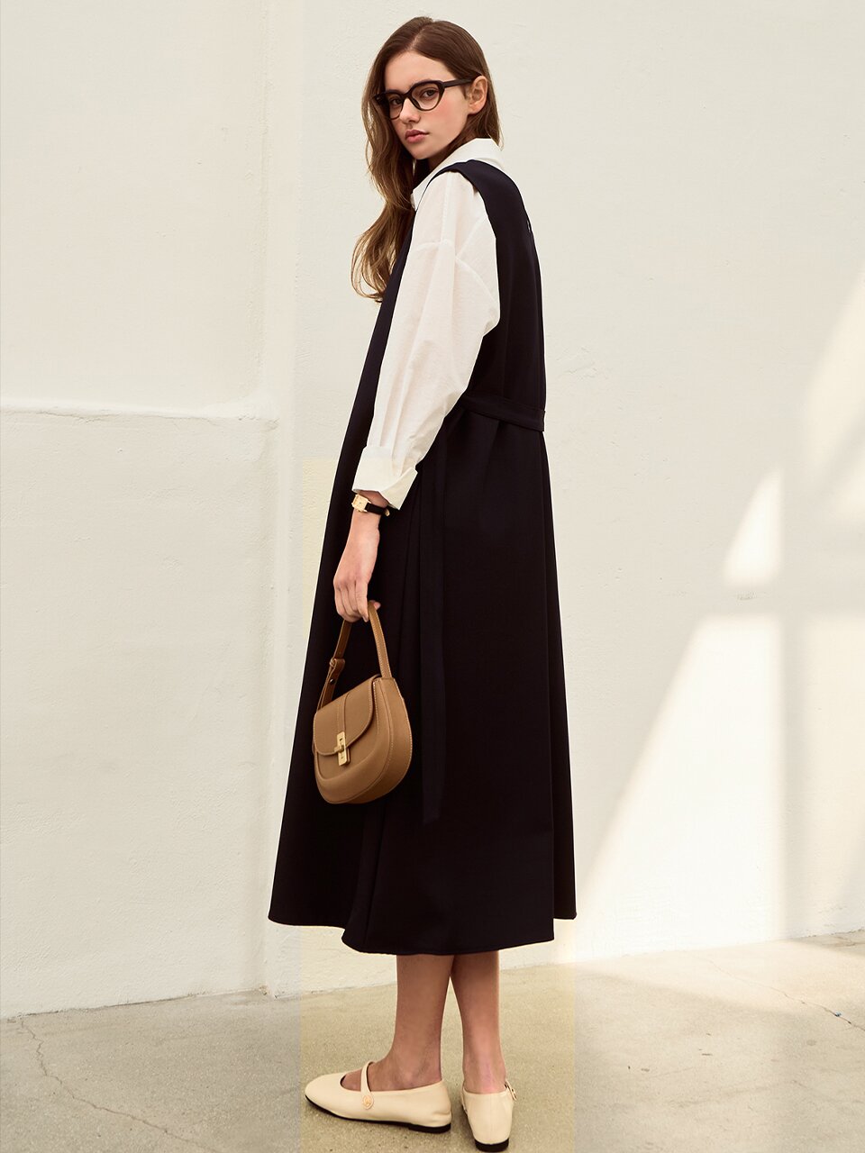 Pure line maxi dress_2 Colors