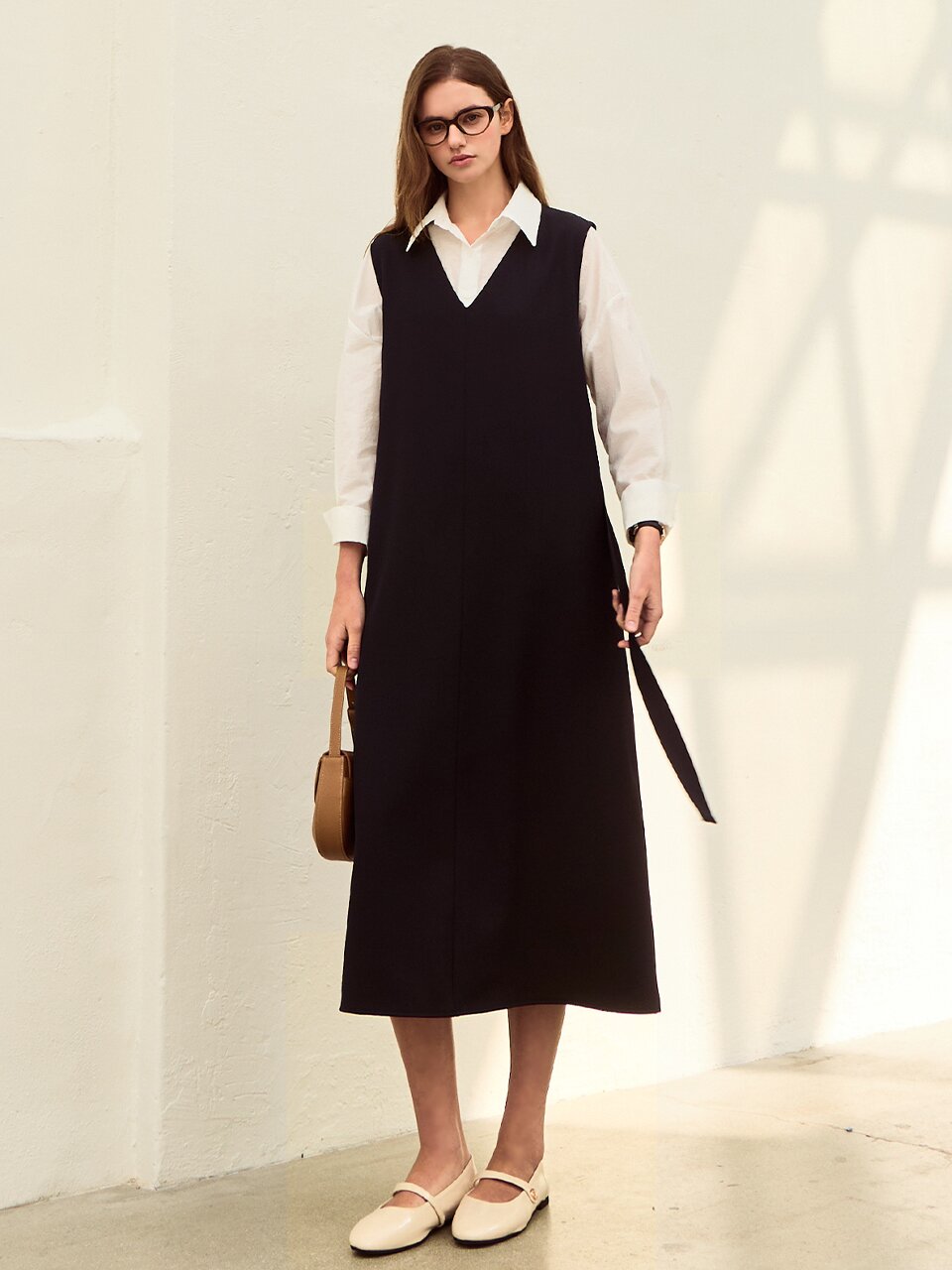 Pure line maxi dress_2 Colors