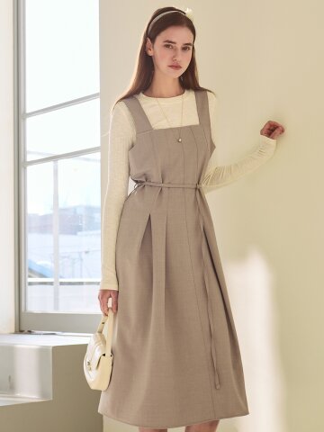 Minimal square dress_3 Colors