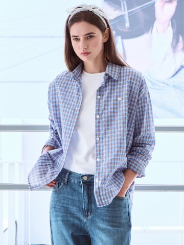 Maison check shirt_2 Colors