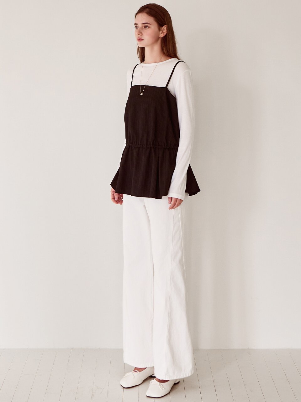Stripe layered bustier_2 Colors