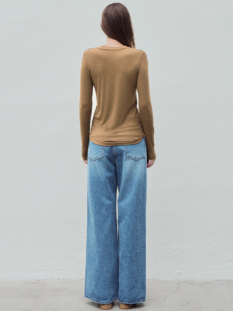 Flow round long sleeve t-shirt_5 Colors