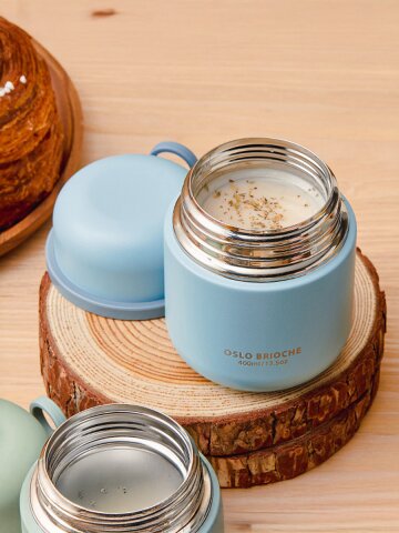 오슬로 브리오슈 푸드자 보온 밥통 이유식 죽통 스텐 316 도시락