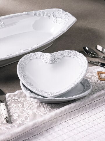 VBC까사 까메오 엔젤 하트 접시 16cm