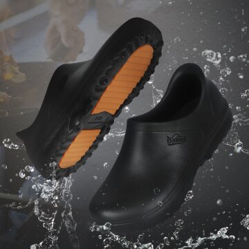 [MWO]PWX 특허 바로신고벗는 물빠짐 주방화 다용도화 블랙