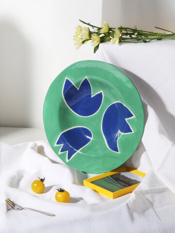 레티티아후제  플라워 디너접시 26cm