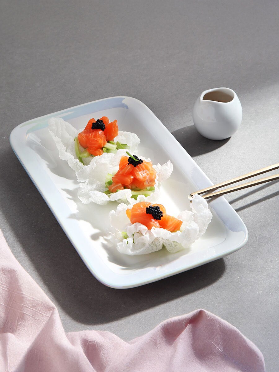 SSGP 오로라 직사각 생선 접시 26cm