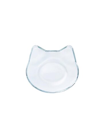 아데리아 코코네코 유리 플레이트 9.8cm, 클리어