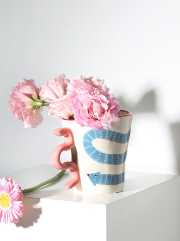 레티티아후제 머그 14cm (2color)