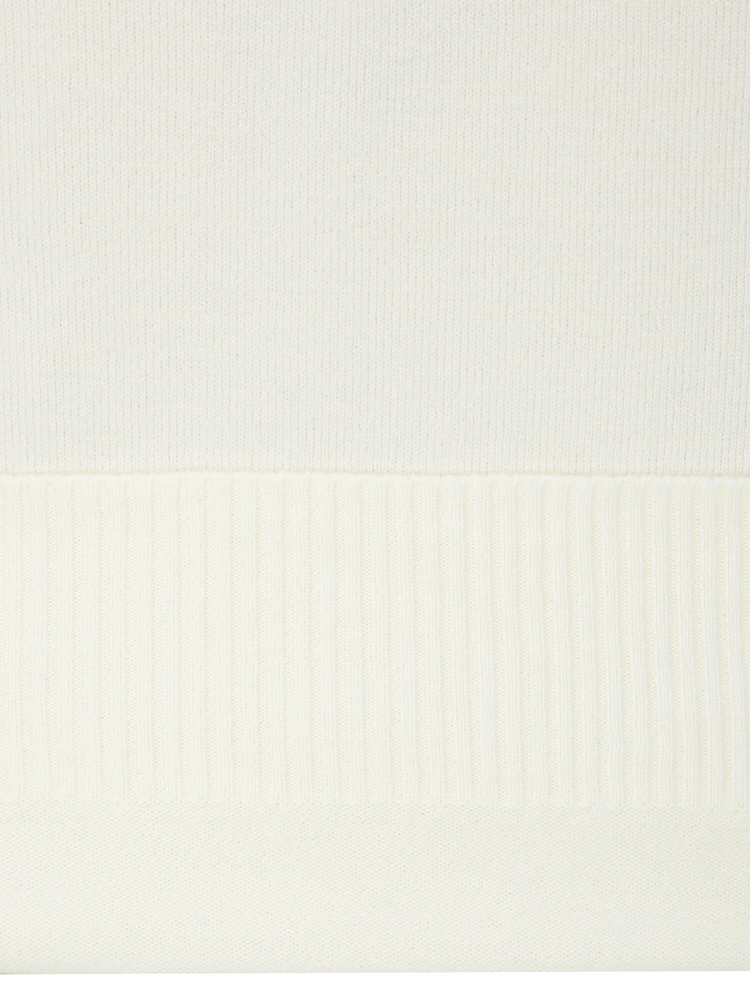 베이직 슬릿 칼라 풀오버 니트 (IVORY)