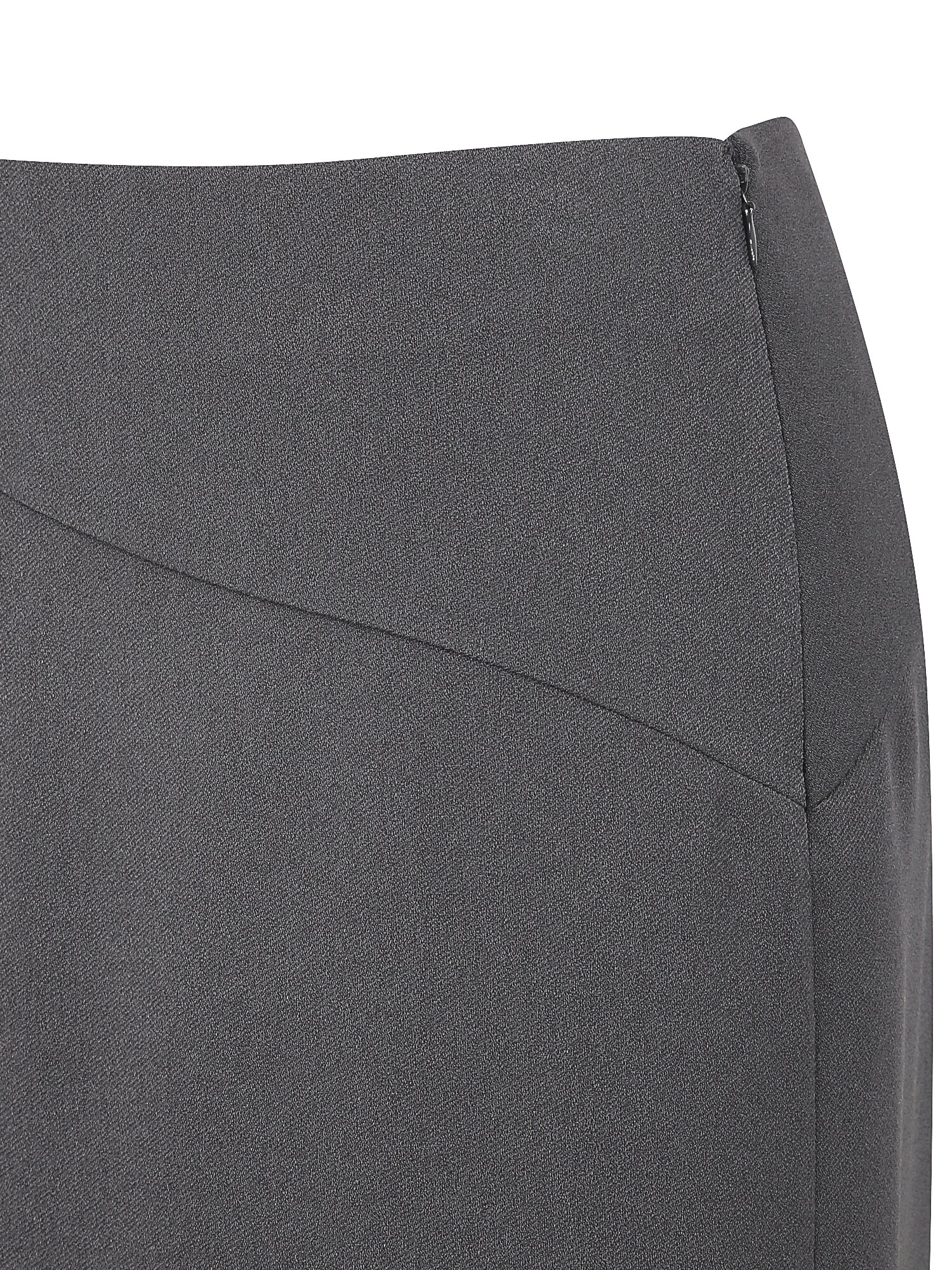 슬릿 포인트 머메이드 스커트 (DARK GREY)