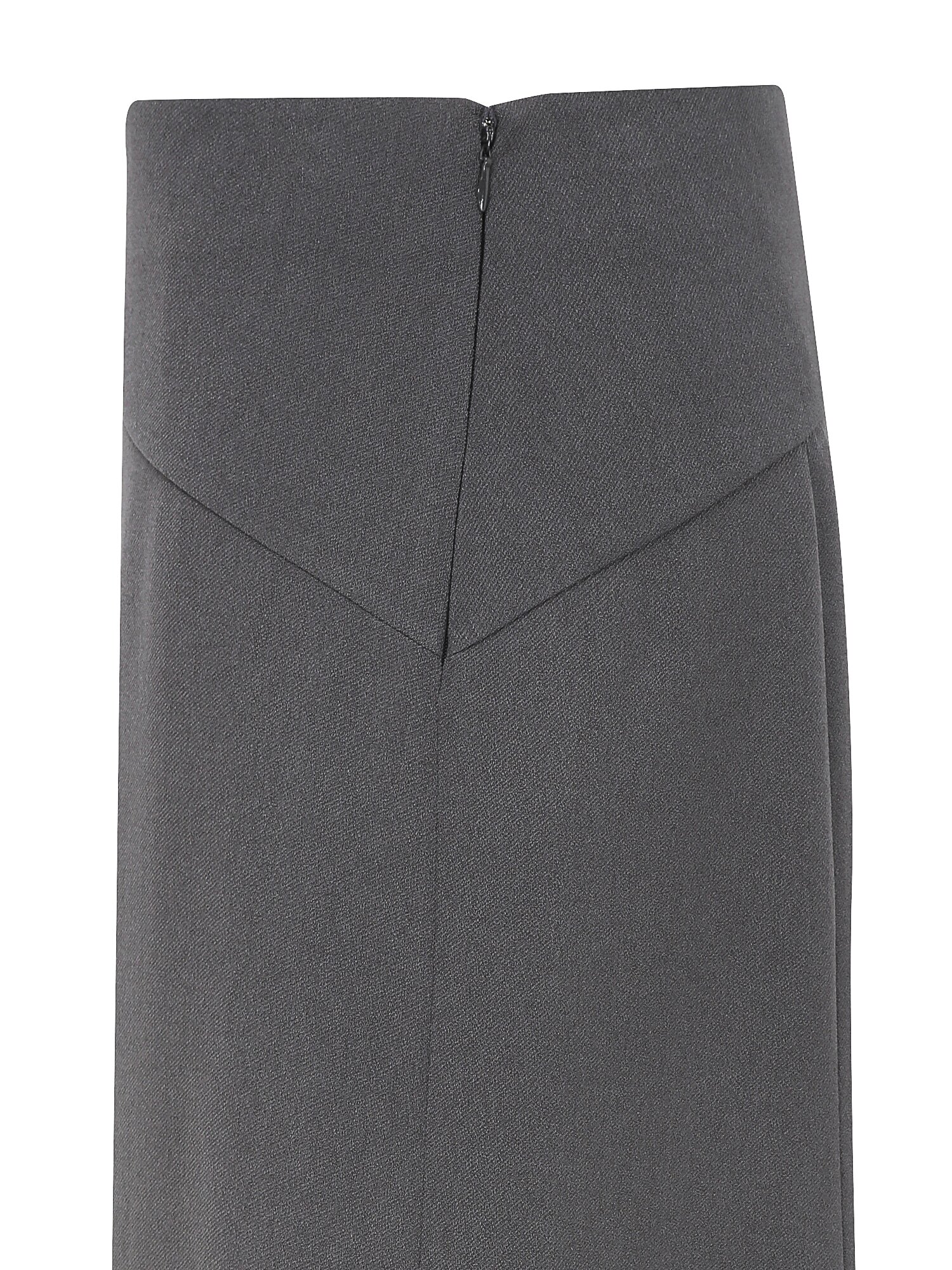 슬릿 포인트 머메이드 스커트 (DARK GREY)