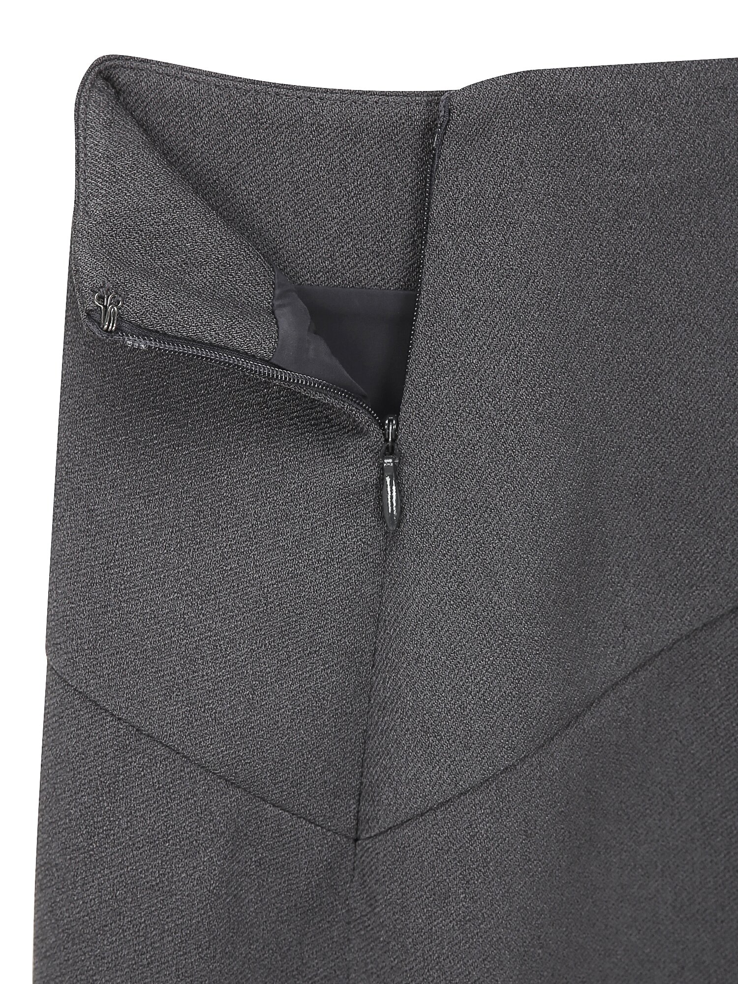 슬릿 포인트 머메이드 스커트 (DARK GREY)