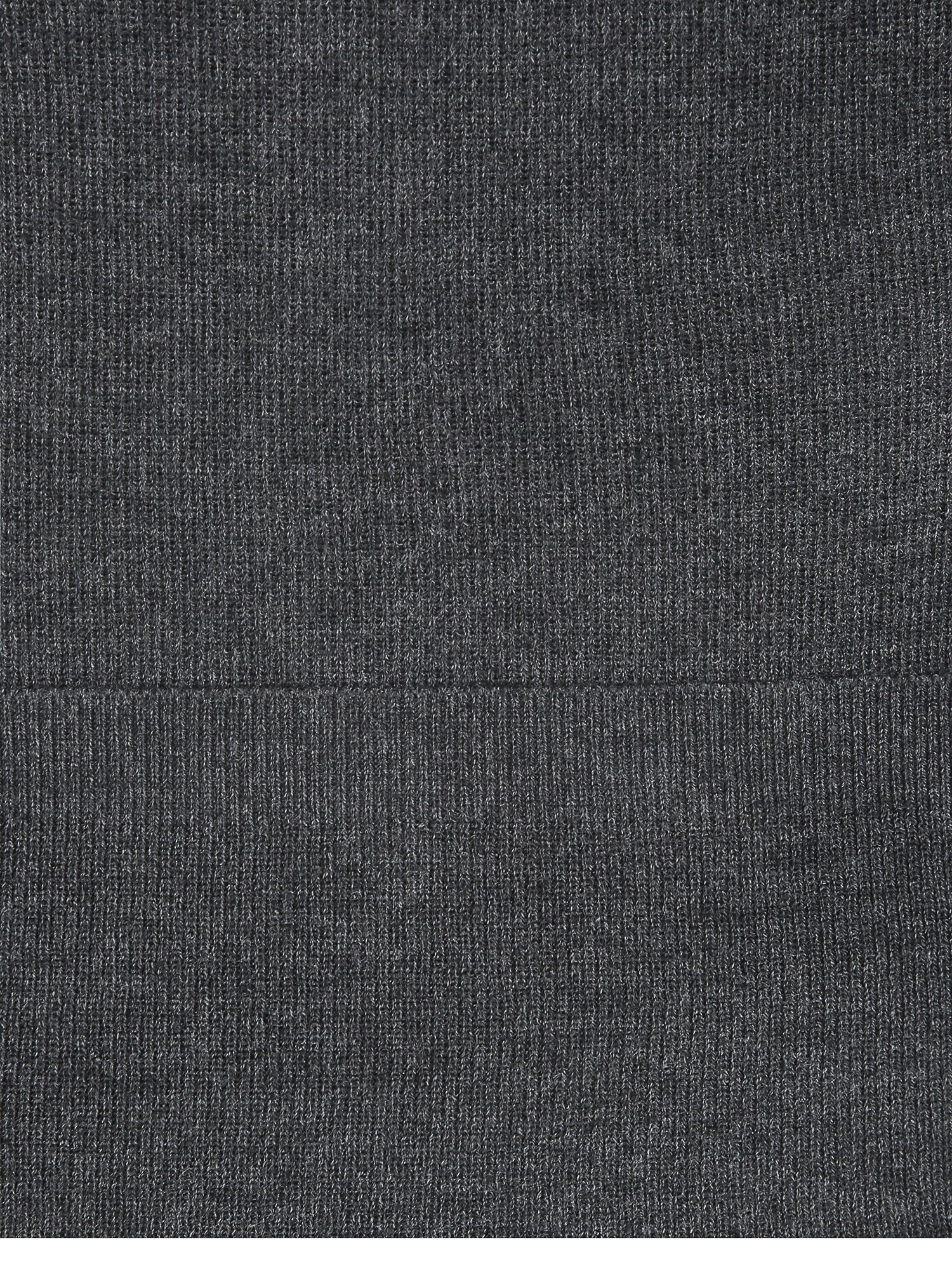 캡 슬리브 라운드넥 풀오버 니트 (DARK GREY)