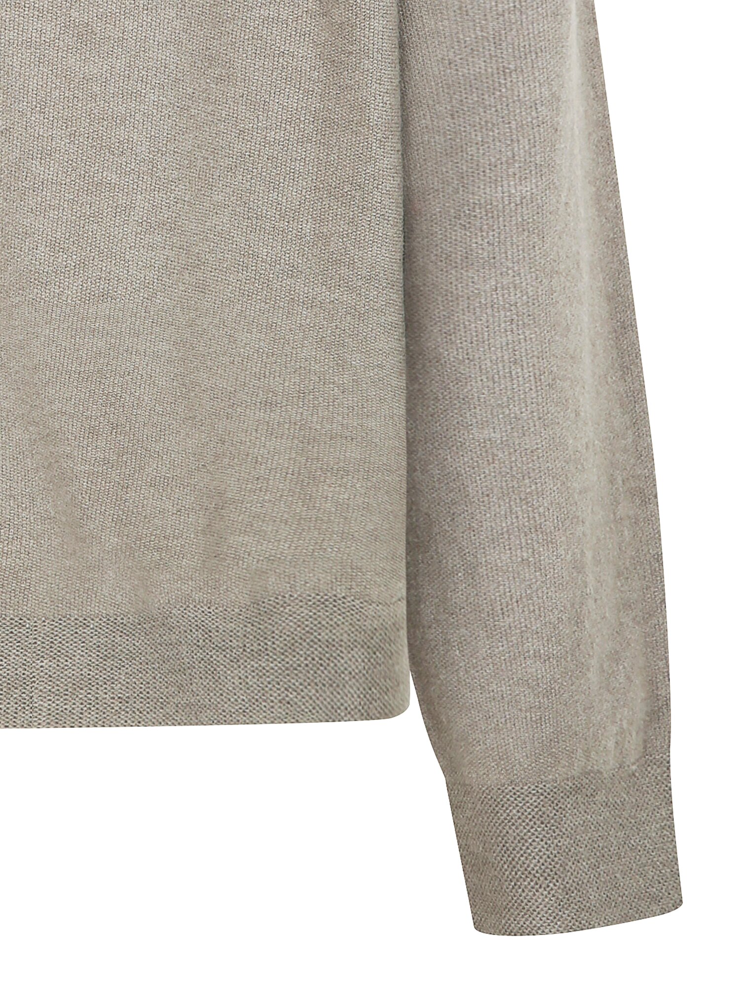 캐시미어 홀가먼트 브이넥 가디건 (SEPIA GREY)