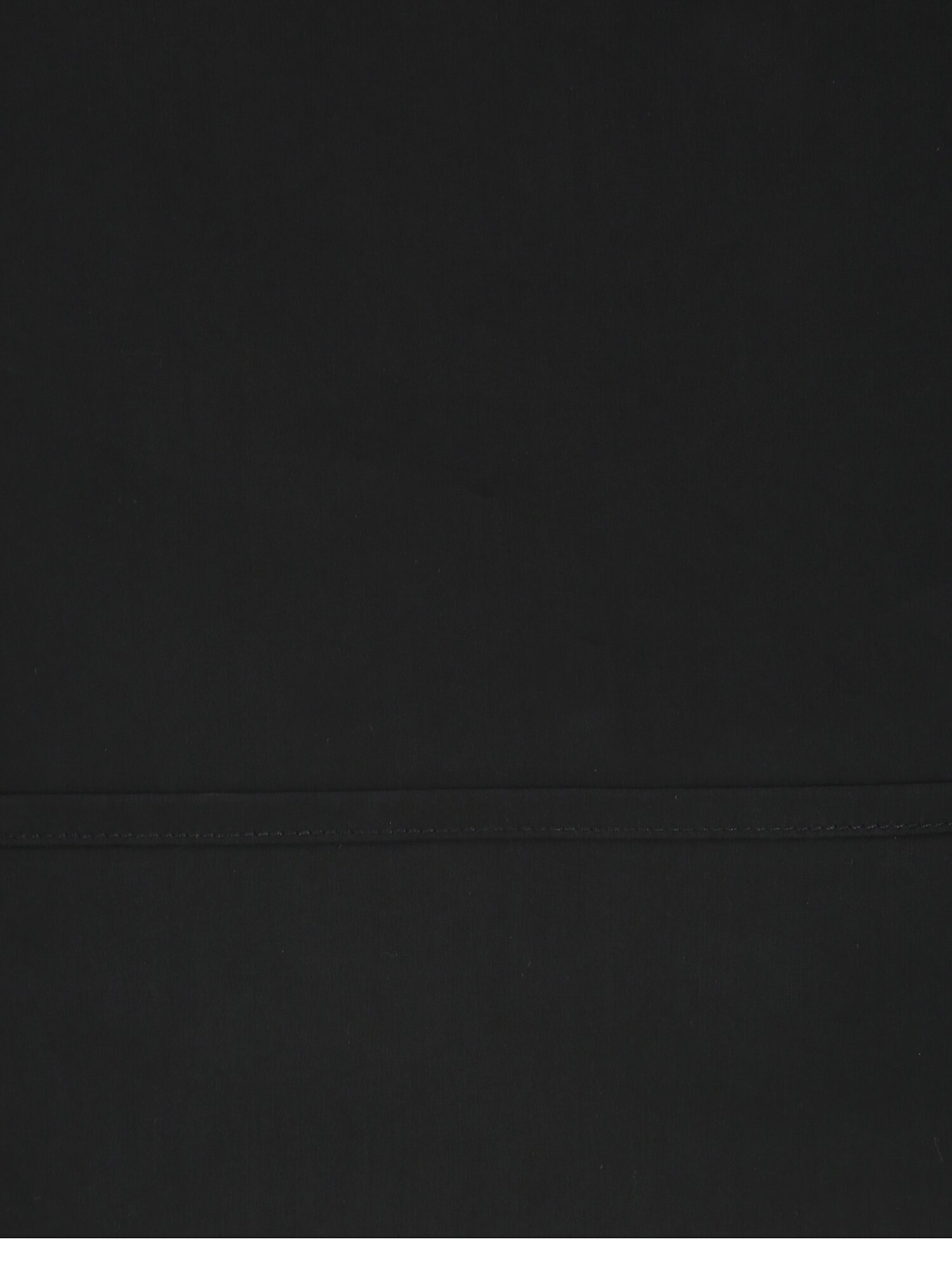 셔츠 니트 배색 플레어 원피스 (BLACK)