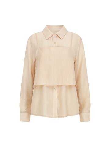 링클 블라우스 +뷔스티에 세트 