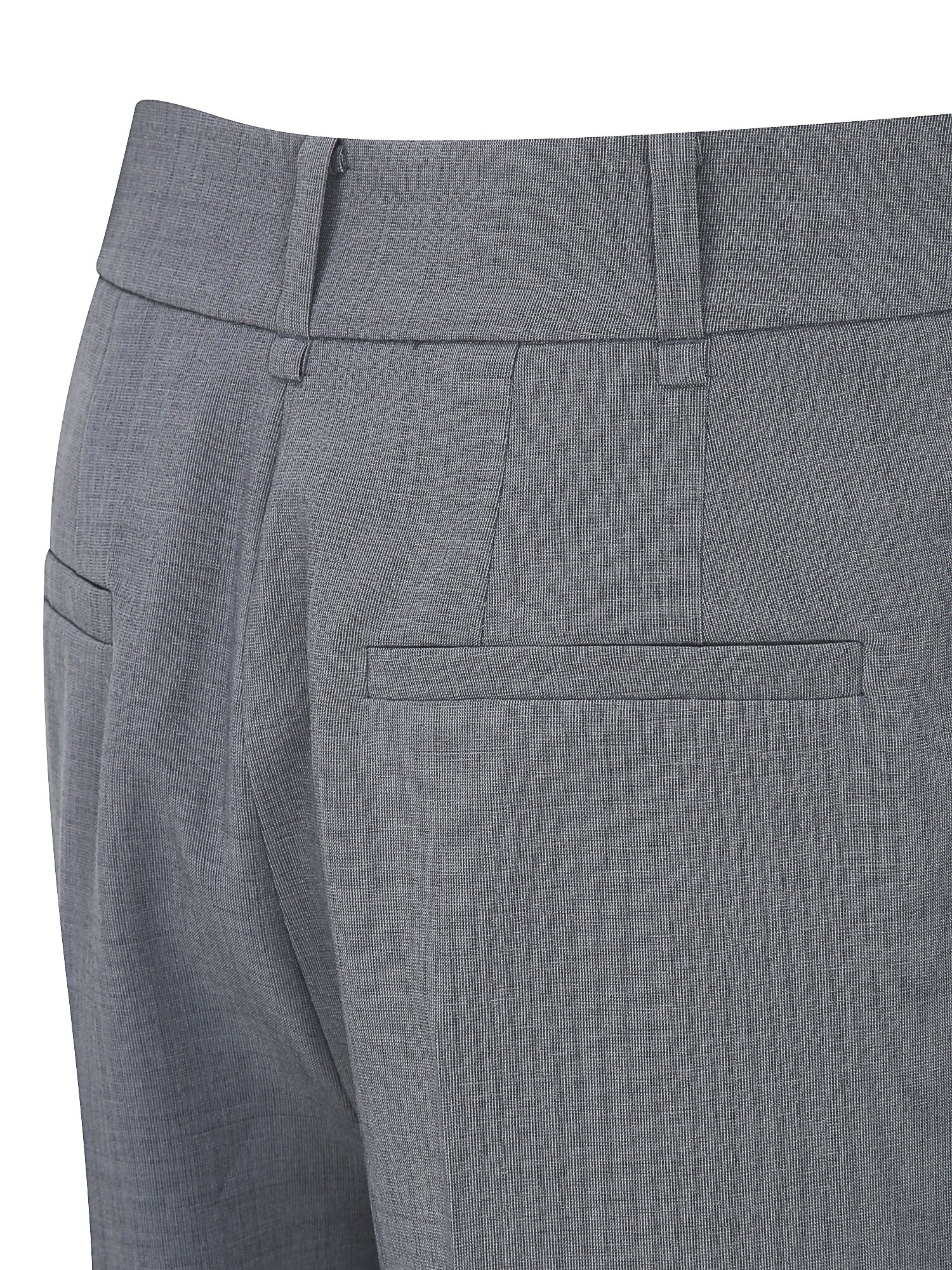 웰트 포켓 원턱 와이드 팬츠 (DARK GREY)