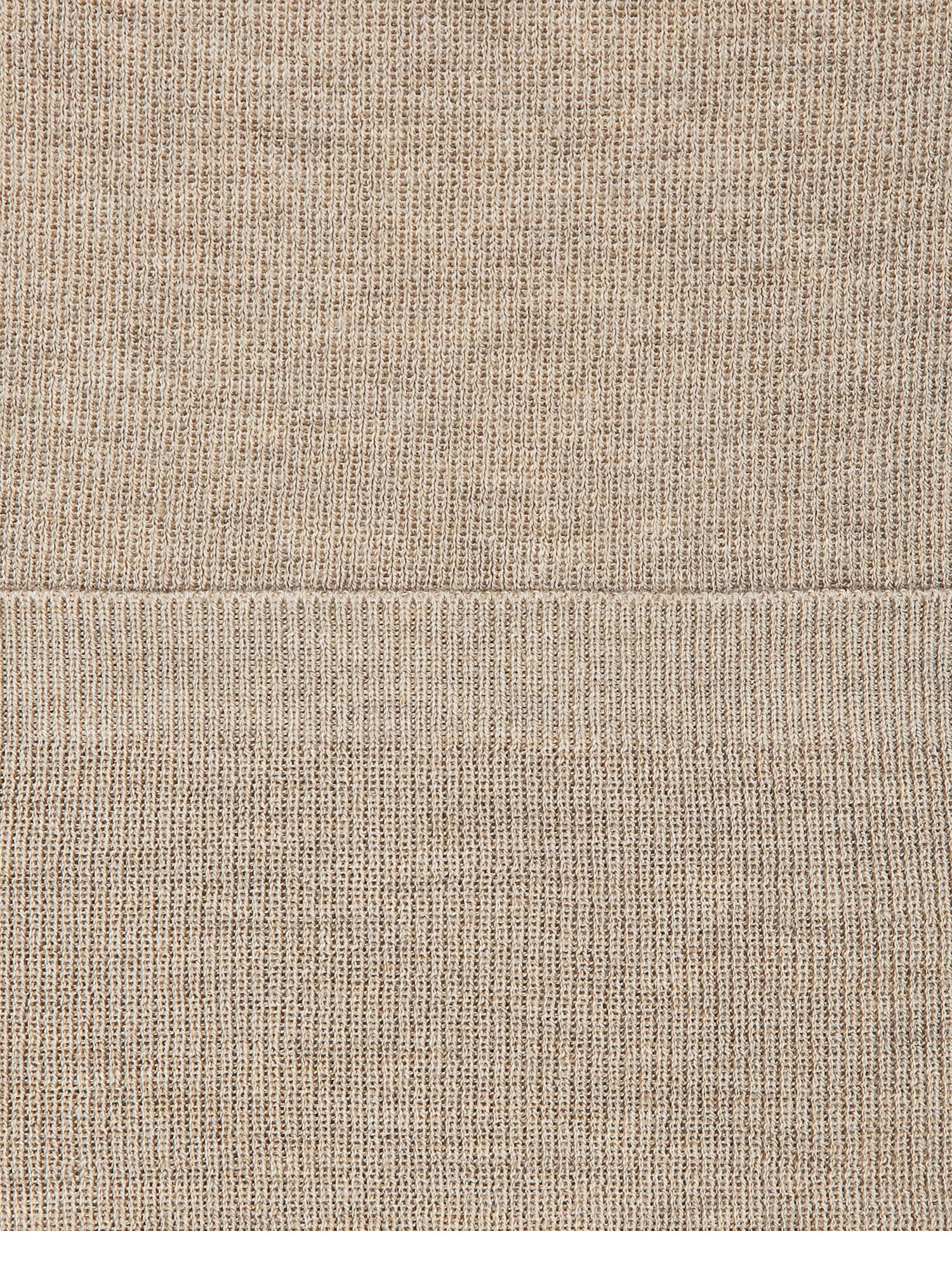 캡 슬리브 라운드넥 풀오버 니트 (BEIGE)