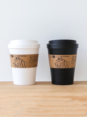 테이크아웃컵 인테리어 휴지통 12L 거실 화장실 쓰레기통