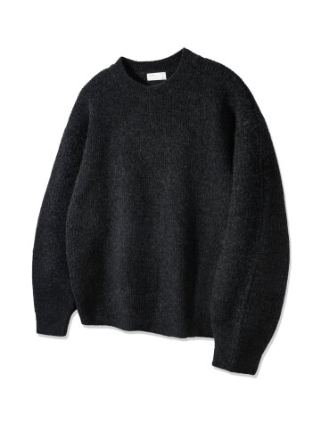 바켄 울 하찌 클래식 니트 BK8943_블랙