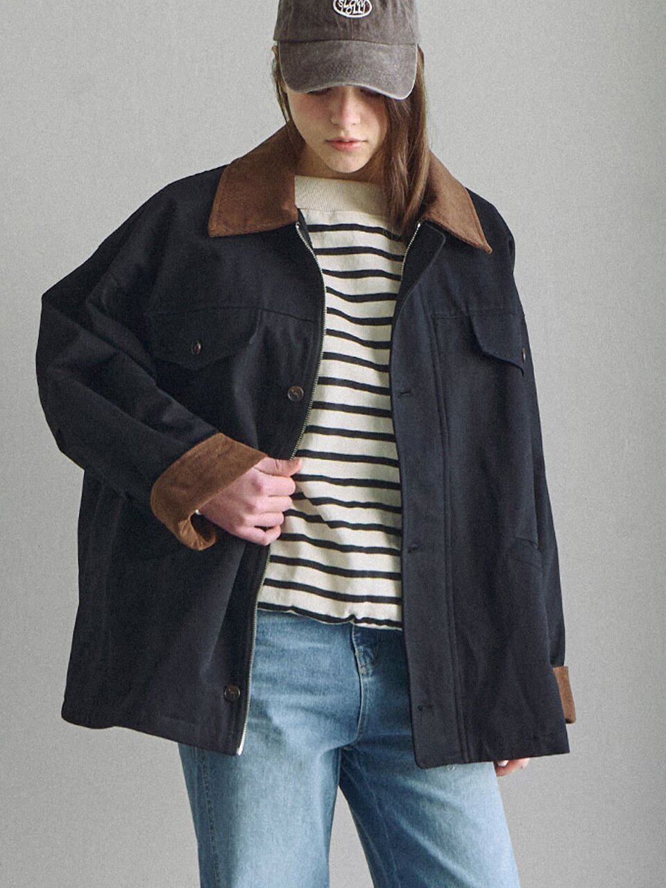 Out pocket work jacket_2 Colors