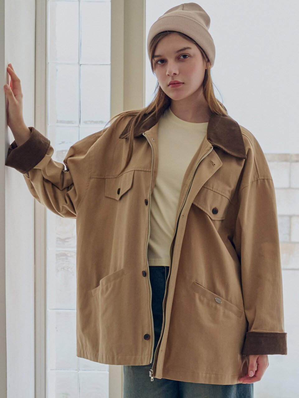 [6차][컬러추가] Out pocket work jacket_3 Colors