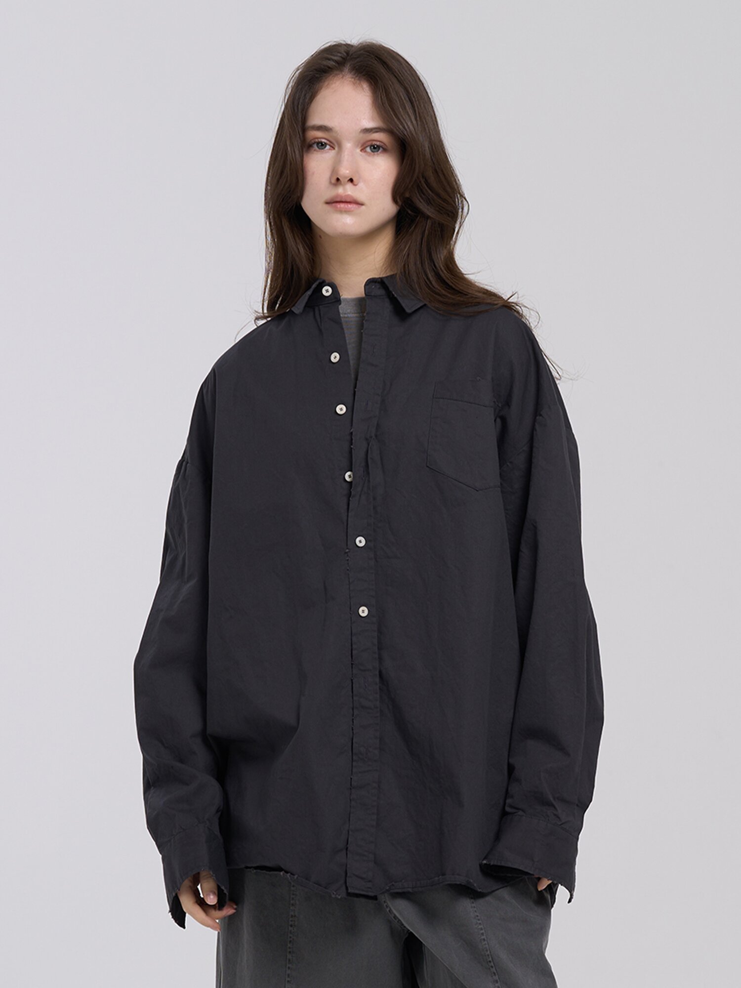 Cadenza Vintage Shirt - Charcoal