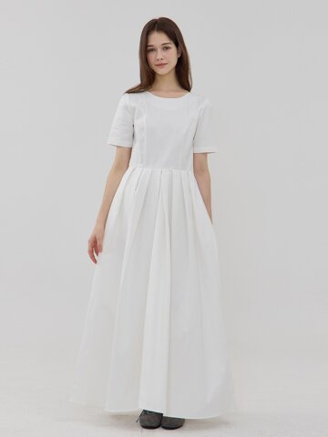 프린세스 벌룬 아리아 드레스 - 화이트