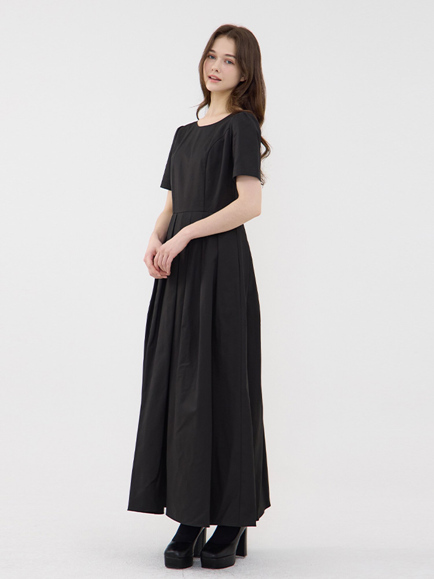 Princess Balloon Aria Dress - Balck
