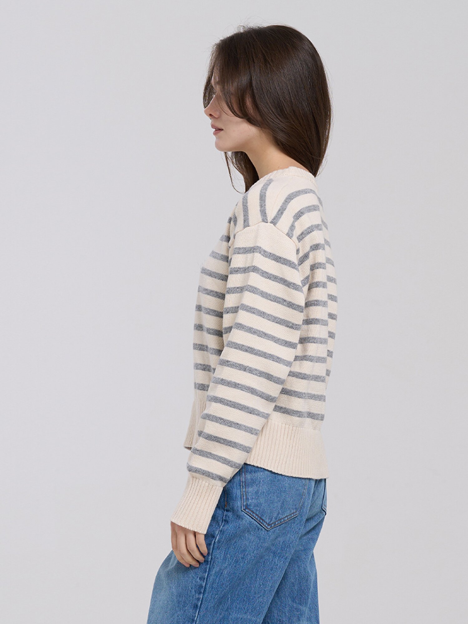 Prelude Overfit Knit - Grey