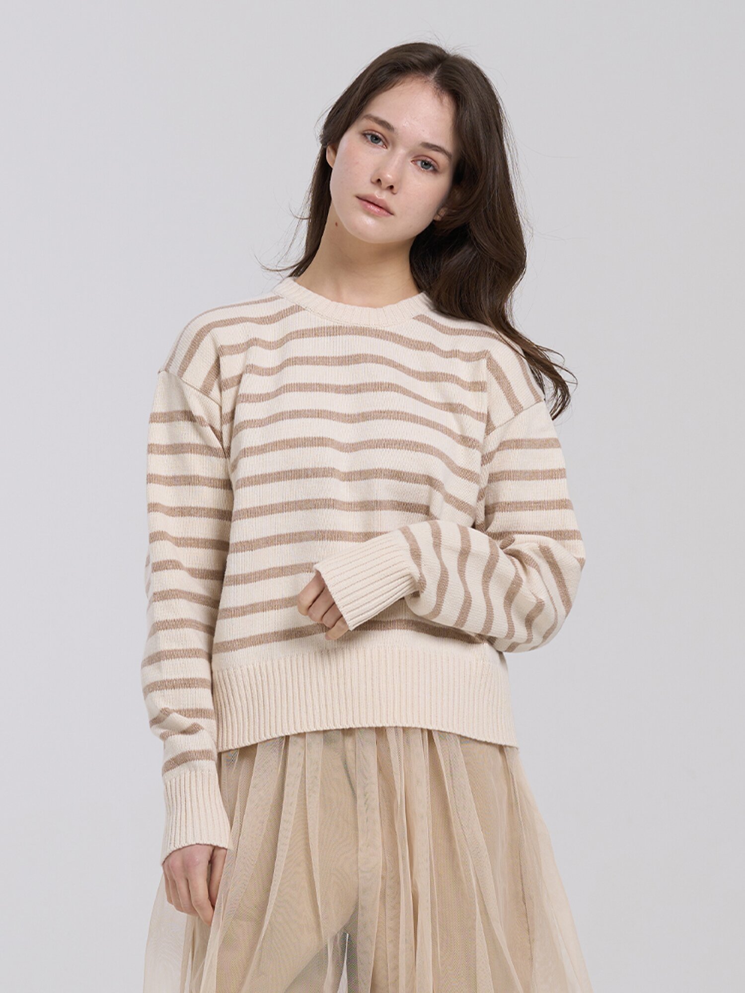 Prelude Overfit Knit - Beige