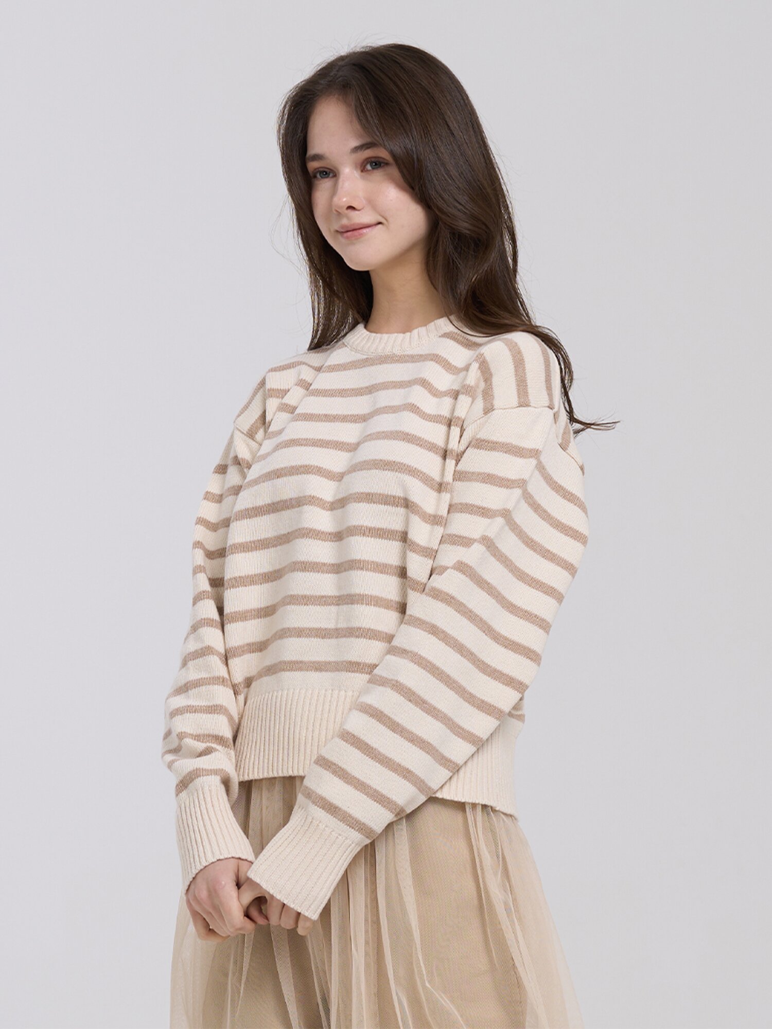 Prelude Overfit Knit - Beige