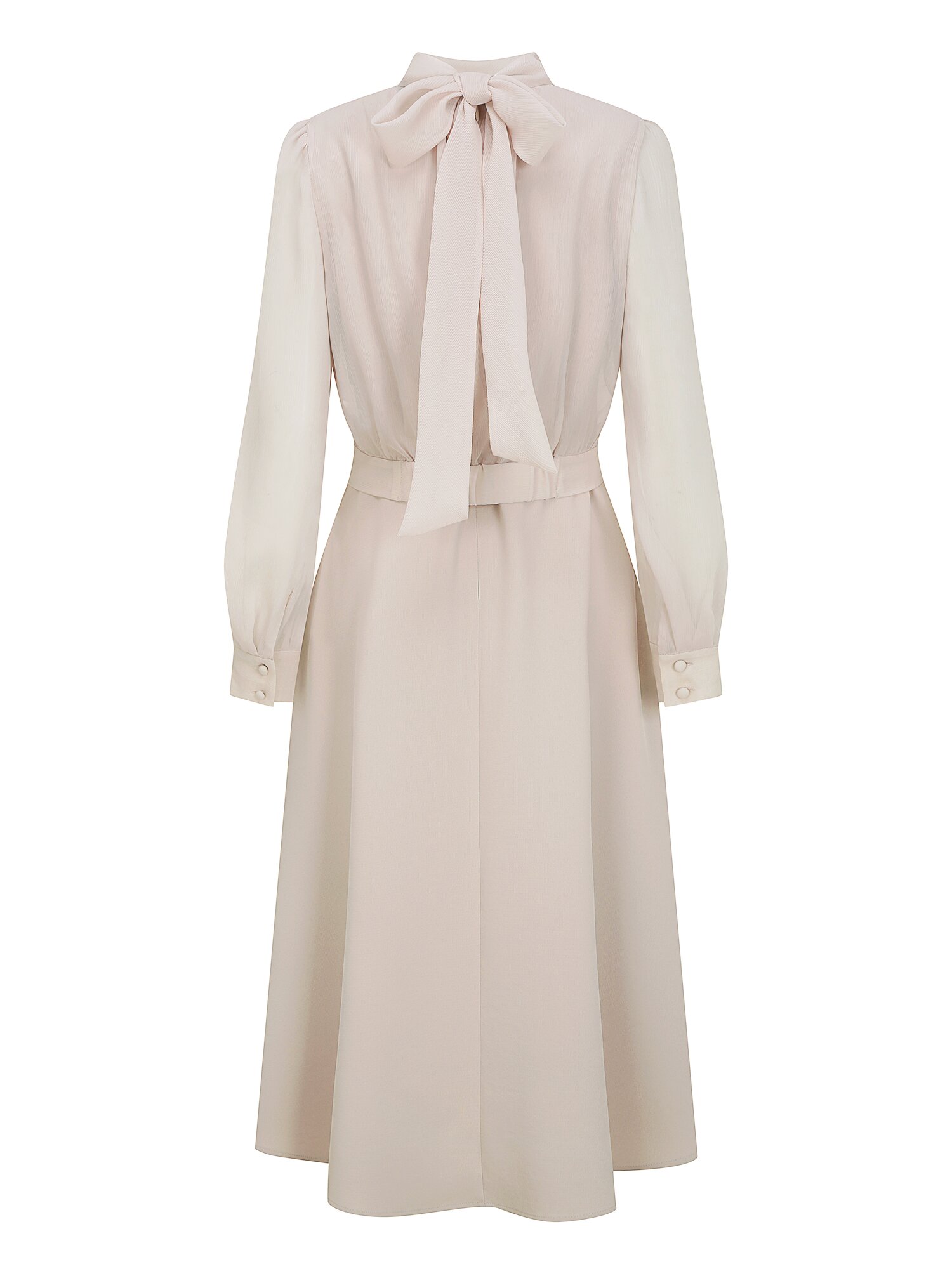 플레어 원피스 +블라우스 세트 (PINK)