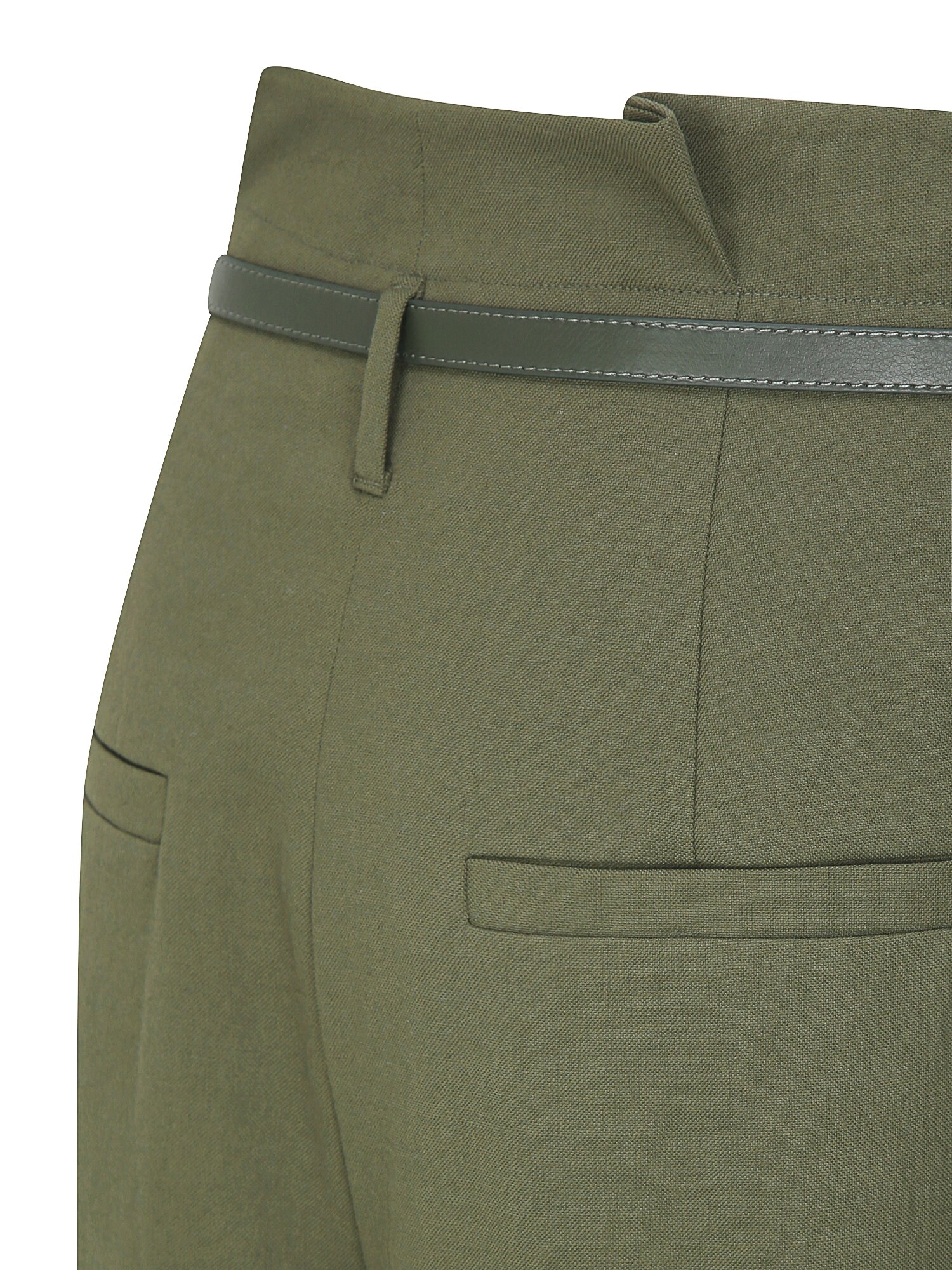 린넨 투턱 퀼로트 팬츠 (KHAKI)